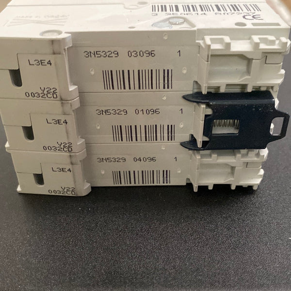 Hager NT332C MCB, C-Curve 32A Circuit Breaker