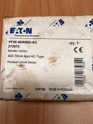 EATON PFIM-40/4/003-AU Circuit Breaker & Residual Current Device