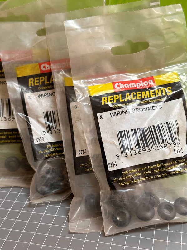 CHAMPION C63-3 Electrical Wiring Grommets - lot of 4