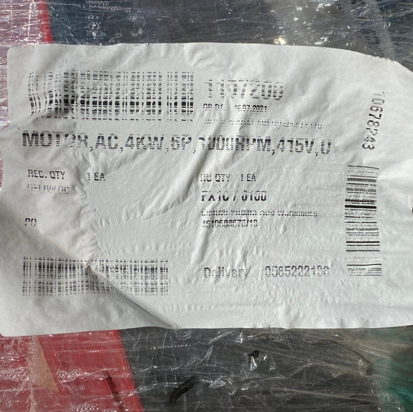 JVM ATEX II 3D JX 286-1250 Unbalanced Motor