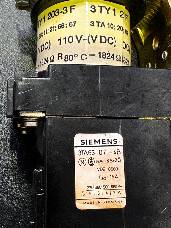 SIEMENS 3TA63 07-4B Contact