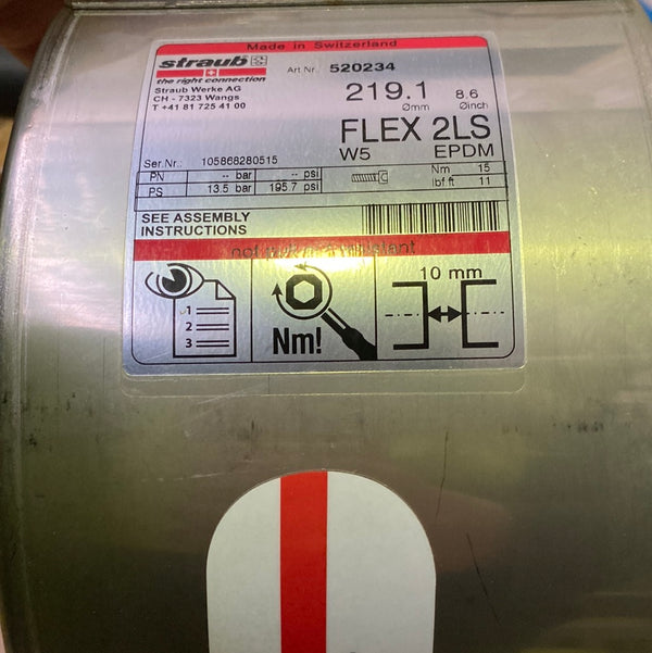 STRAUB-FLEX 2LS Pipe Coupling
