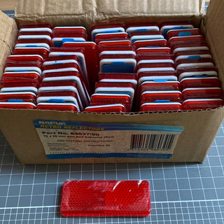 NARVA Retro Reflectors 84037/50  ( RED )