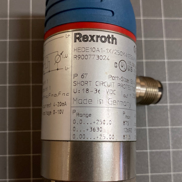 REXROTH HEDE10A1-1X  Pressure Transducer Switch