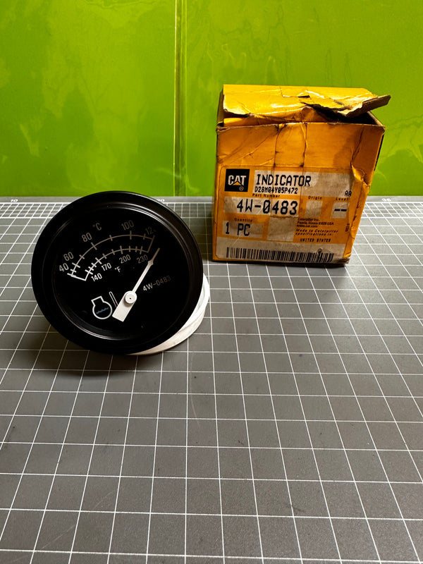 4W-0483 Indicator Assy-Coolant Temp