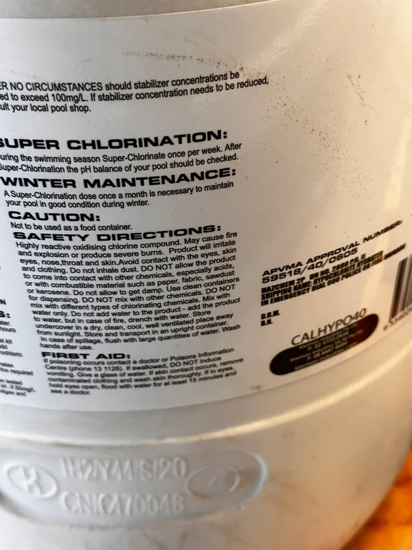 AQUA CURE Swimming Pool Chlorine 70% Granulated