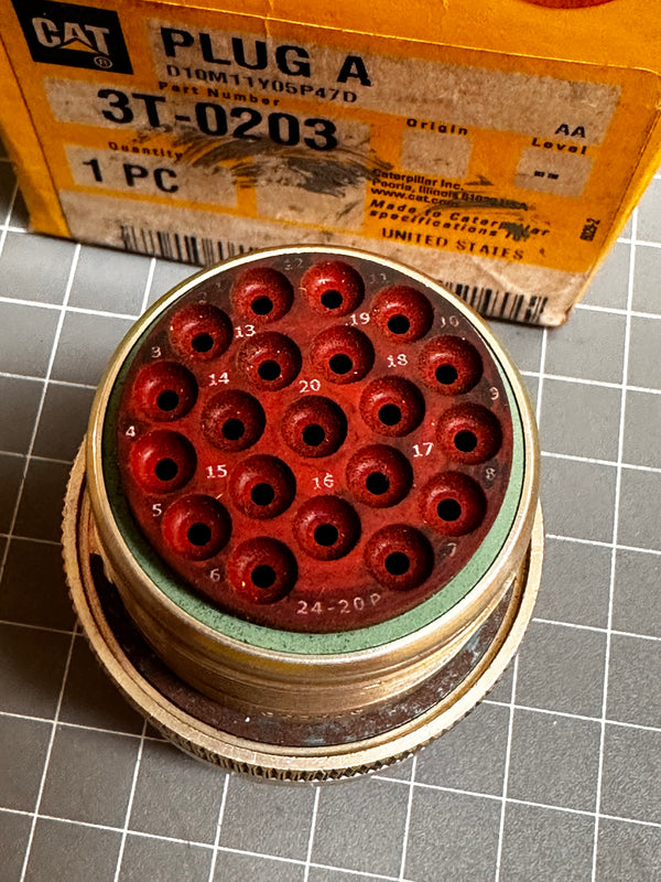 CAT 3T-0203 PLUG ASSY-Connector