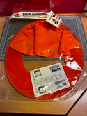 Snap Brim SBSTDORG Safety Helmet All Weather Protection, Orange with Neck Flap