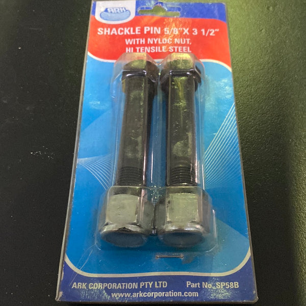 ARK SP58B Shackle Pins 5/8” X 3 1/2” NON-Greaseable, HI TENSILE