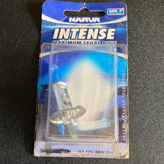 Narva 48470BL 12V H1 55W PLUS 30 Intense Legal Blue H1 12V Globe