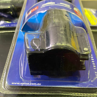 NARVA 82250BL 7 Pin Flat Socket on Car to 5 Pin Large Round Plug on Trailer
