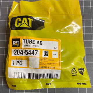204-5447 Tube Assemble, Oil Jet Tube - Genuine CAT part