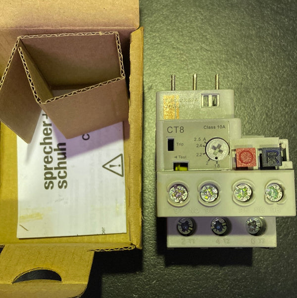 SPRECHER + SCHUH CT8-B25 Thermal Overload Relay
