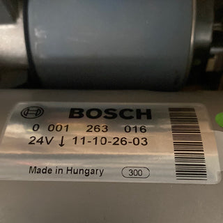 BOSCH 0 001 263 016 / 0001263016 Starter Motor 24V