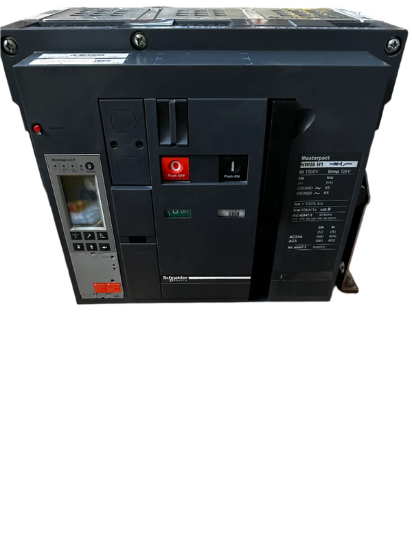 Schneider NW08H1 Circuit Breaker Frame 800A, 65kA/440VAC 3 Pole
