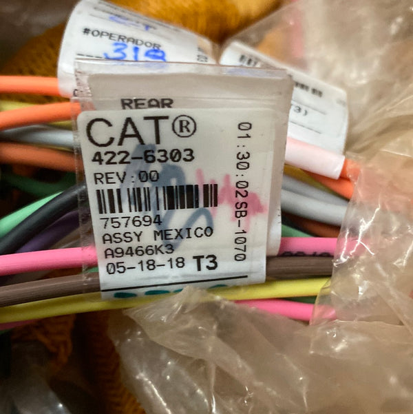 Caterpillar CAT 422-6303 Harness Assy, Rear Lighting