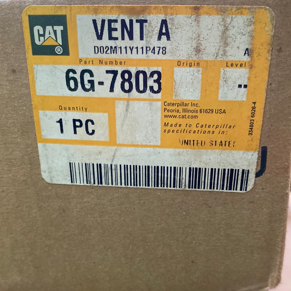 CAT 6G-7803 Vent-Fast Fill Tank