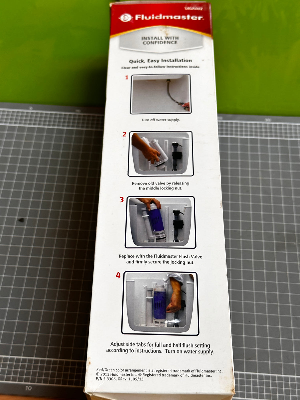 Fluidmaster 560AU02 Dual-Flush Cistern Valve Repair Kit