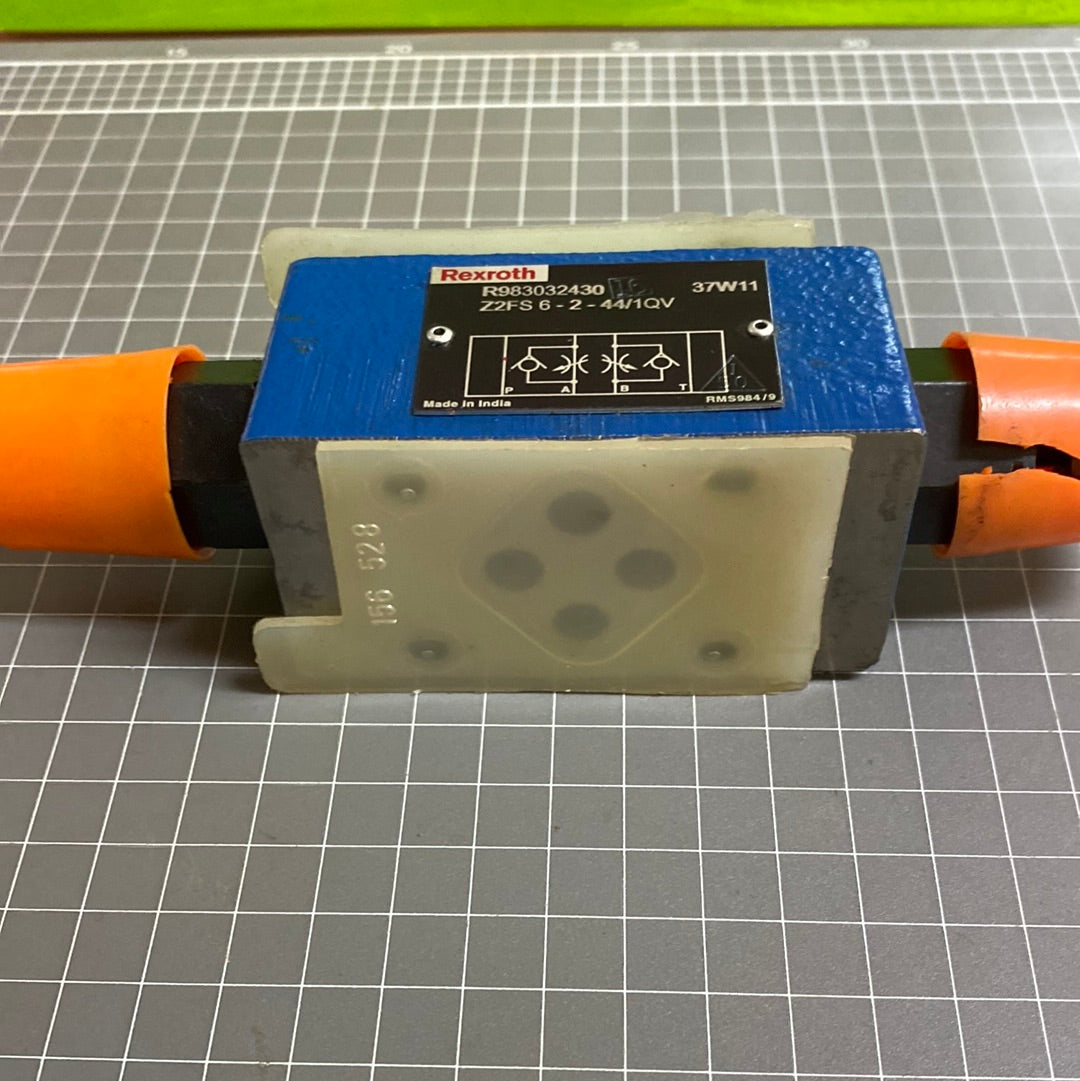 BOSCH REXROTH Double CETOP Mounting, Hydraulic Check Valve Z2FS6-2-4X/1QV - R983032430