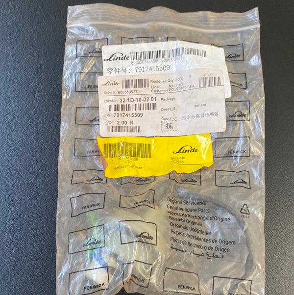 Linde 7917415509 Sensor Fuel Filter