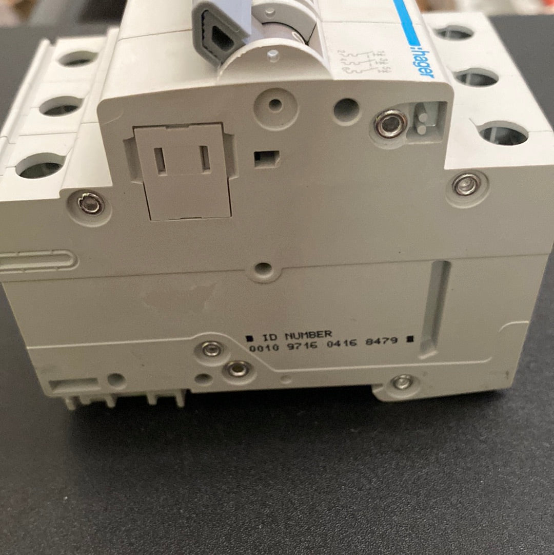 Hager NT332C C-32A 3 Pole Miniature Circuit Breaker