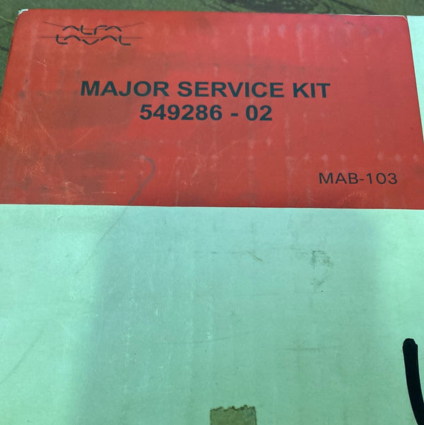 ALFA LAVAL 549286-02 Major Service Kit