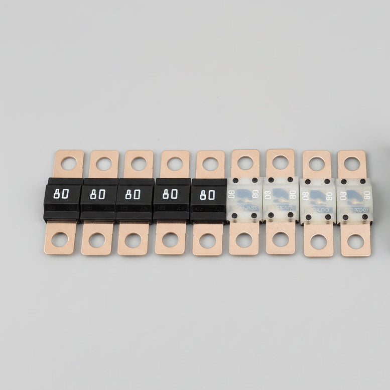 Littelfuse 0498080.MXT Series 498 MIDI Fuse, 80A 32V, Bag of 9