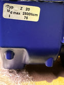 GROSCHOPP Nr.11224529 Wk 1113102 Right Angle Planetary Gear Motor Type Z20 PM186-40