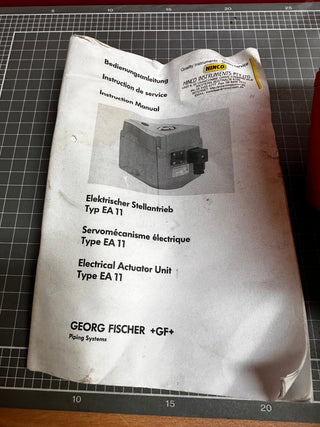 GEORG FISCHER +GF+ TYPE EA11 Electrical Actuator Unit