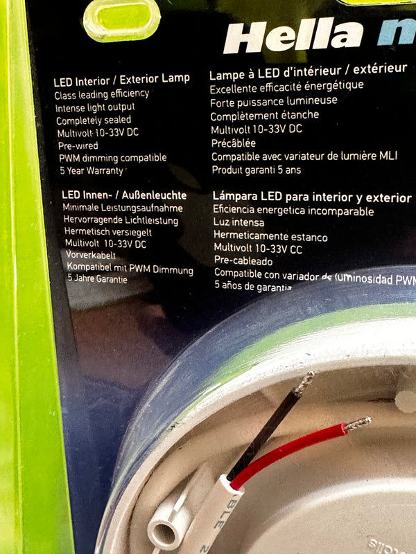 HELLA MARINE EuroLED 115 Interior/Exterior Downlight