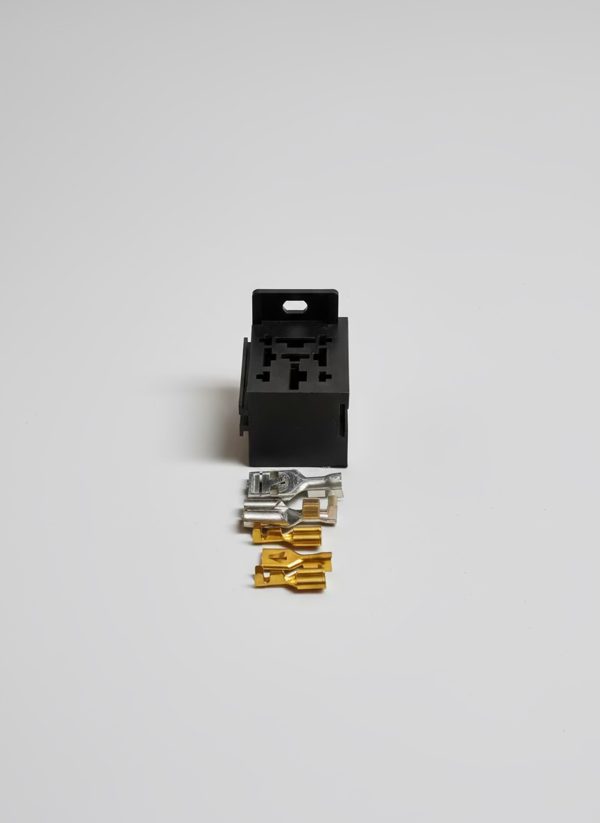 Narva 68082 Mini Relay Mounting Base — 4-Pin
