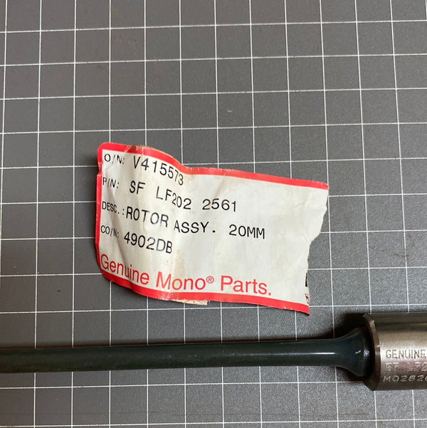 MONO PUMP ROTOR ASSY SF LF202  2500 (2561)