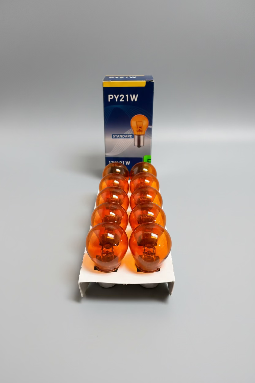 Hella RY1221 Amber Turn-Signal Globes - Box of 10