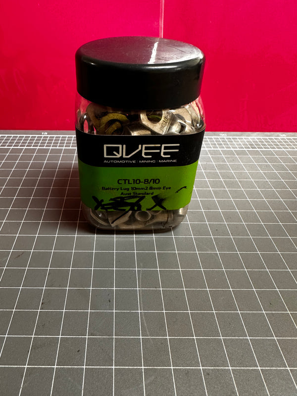QVEE CTL10-8/10 Battery Cable Lug, Jar