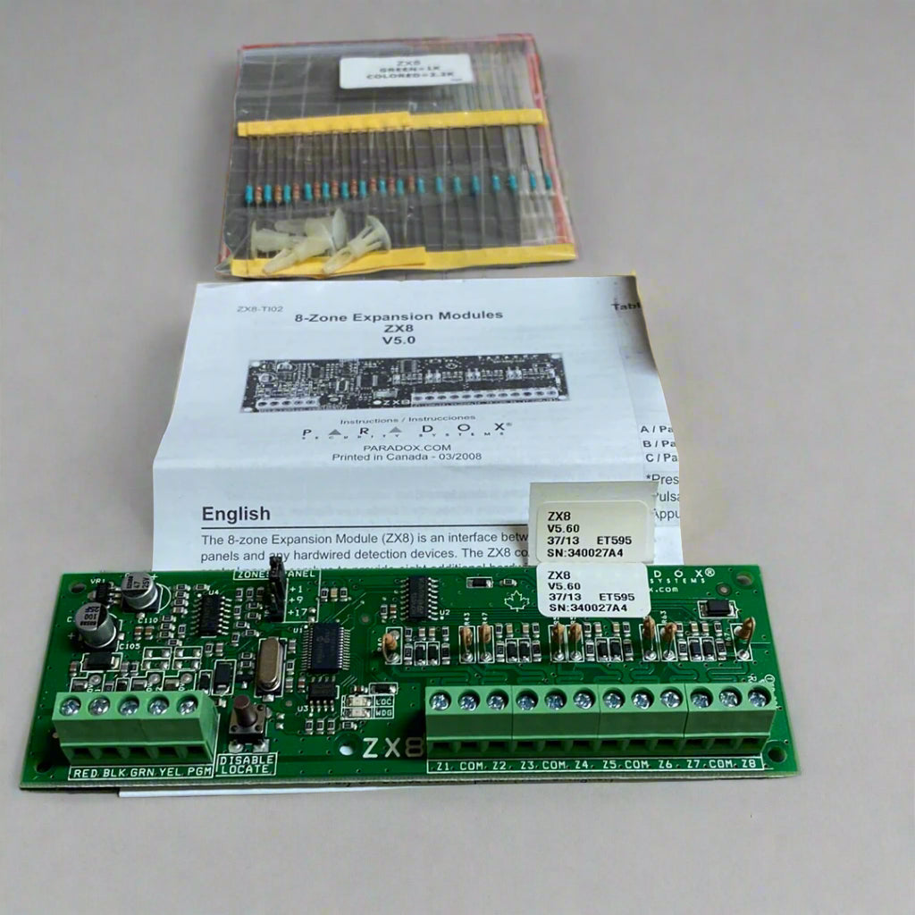 Paradox ZX8 / APR-ZX8 8-Zone Alarm Expansion Module