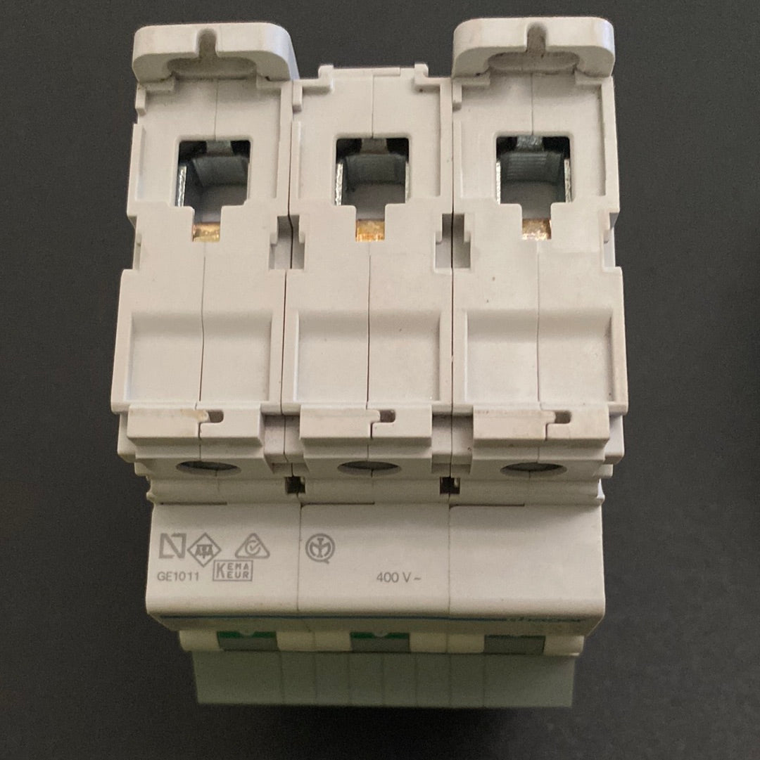 Hager NCN363A C-63A 3 Pole Miniature Circuit Breaker