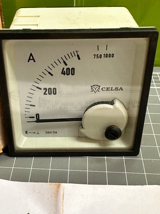 CELSA EQ72n Amperemeter - 500/5A