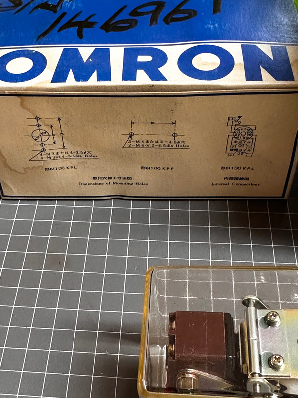 OMRON Keep Relay Type 611XPK, Coil DC 110V