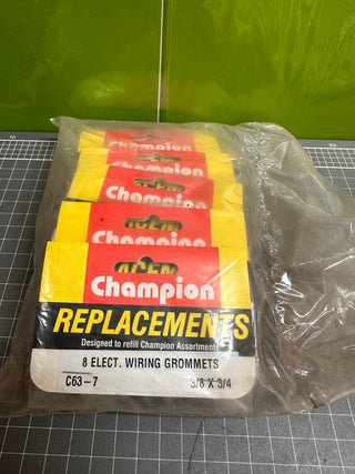 Champion C63-7 Grommets - Wiring - Nitrile Rubber, 16pce