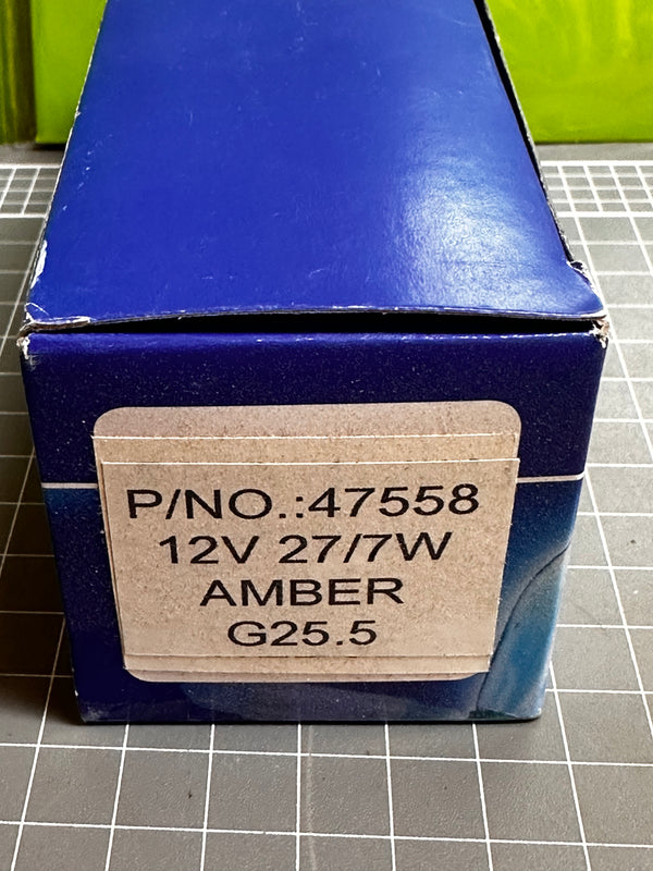 NARVA 12V 27/7W Wedge Globes (Box of 10) 47558
