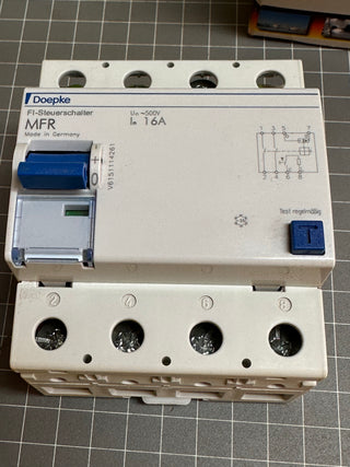 Doepke modular residual current devices MFR