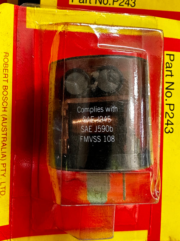 Bosch 3 Pin Flasher Relay Unit 24V, 15A, P243