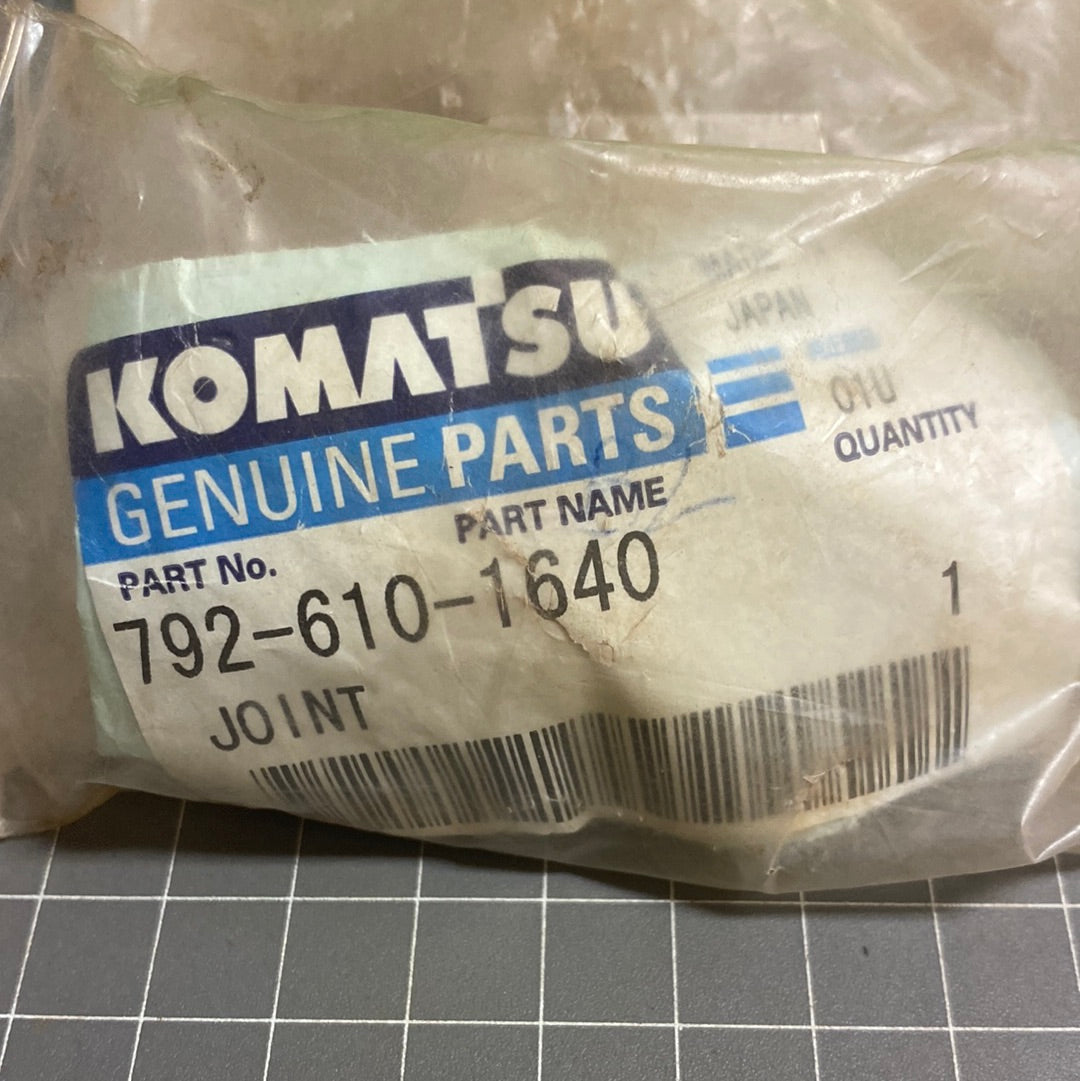 Komatsu 792-610-1640 (792-610-1641) JOINT, for Regulator Assy