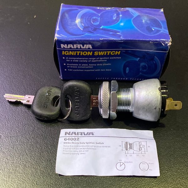 NARVA 64002 Off/On Heavy Duty Ignition Switch