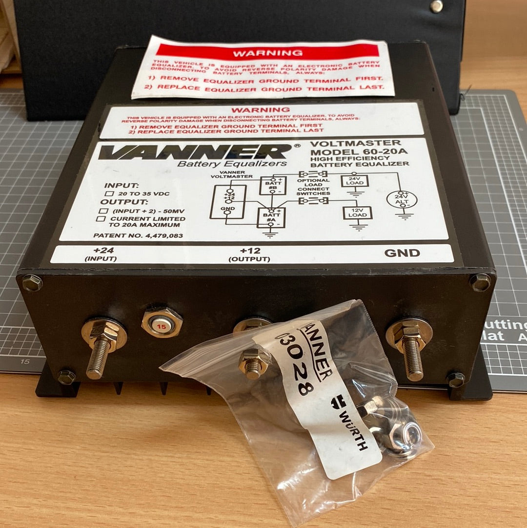 Komatsu / Vanner PB6977 Battery Equalizer — 60-20A