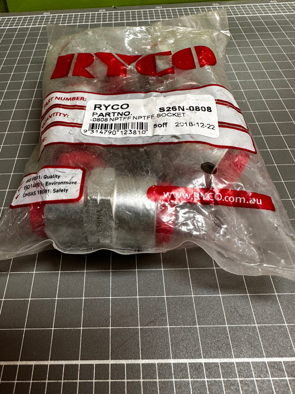 Ryco S26N-0808 Socket-5 pk