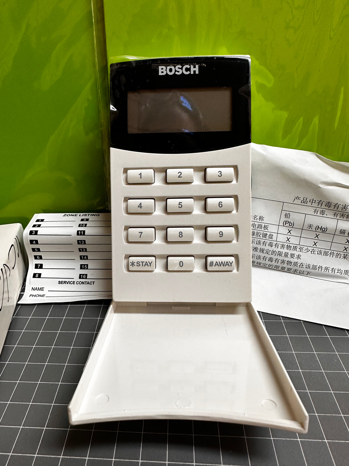 BOSCH LCD Codepad
