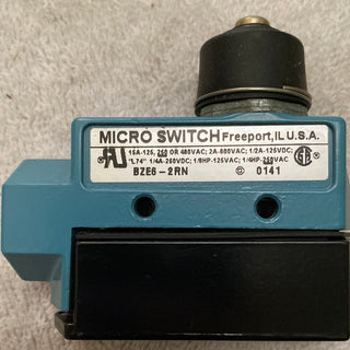 Honeywell BZE6 SERIES Plunger Limit Switch, NO/NC SPDT