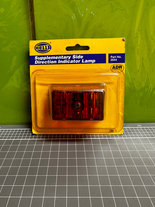 HELLA 2044 Side Direction Indicator Lamp, Amber