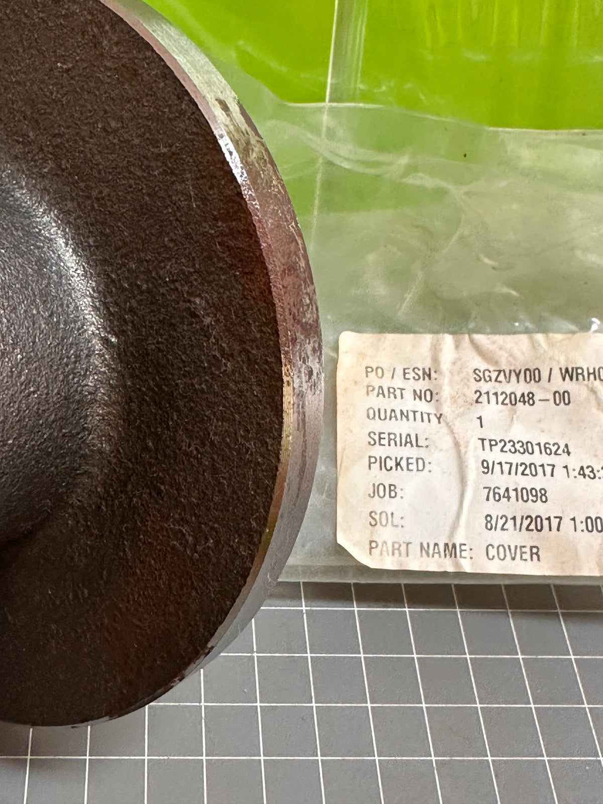 Caterpillar CAT 211-2048 Cover